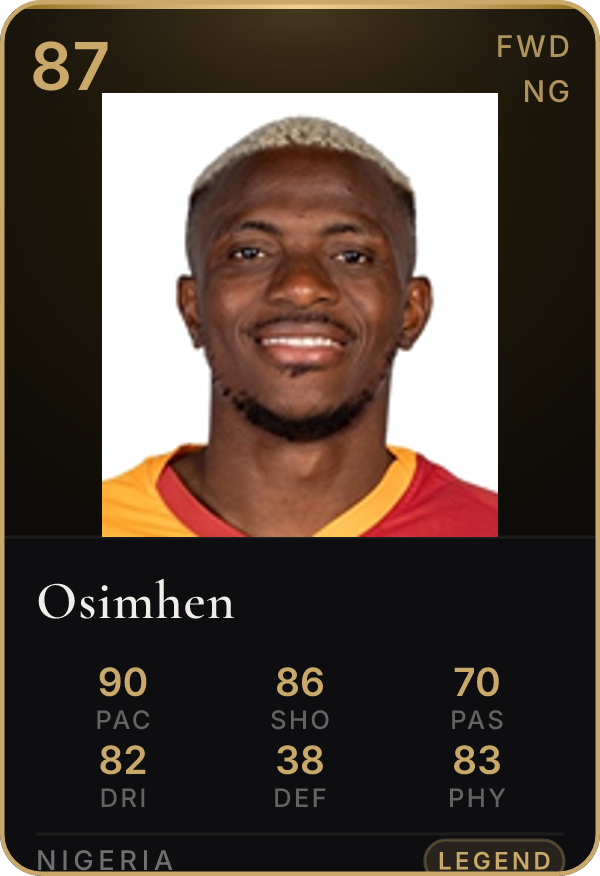 Osimhen — legend